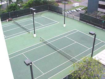 Liliuokalani Gardens tennis courts