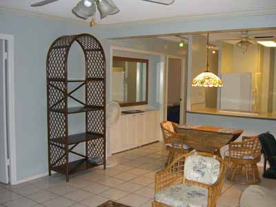 dining area and 2nd br
