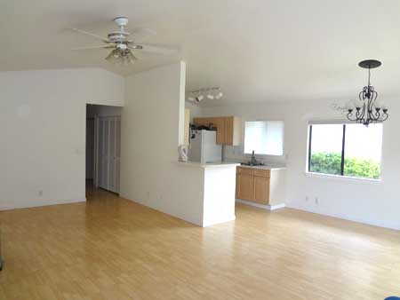 Separate kitchen area