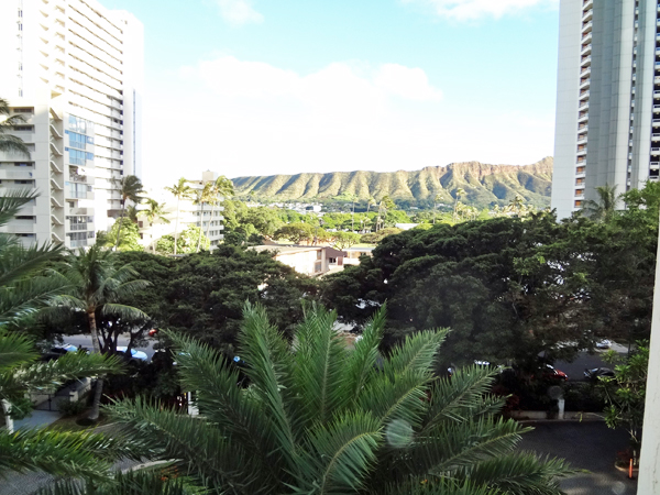 honu view of diamondhead